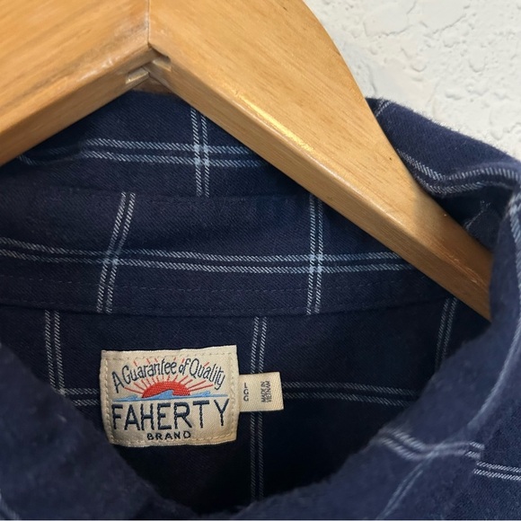 FAHERTY The All Time Shirt blue large - Picture 5 of 13